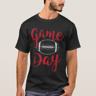 Game Day Football Cute Football Top Women