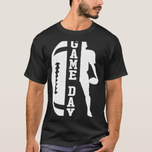 Game Day Football Football Player Women Men T-Shirt