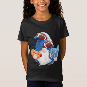 Game Day Football Gnome Touchdown Coach Dad Refere T-Shirt