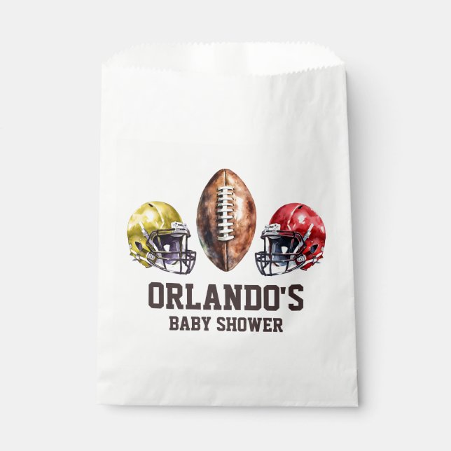 Game Day Football Party  Favour Bags (Front)