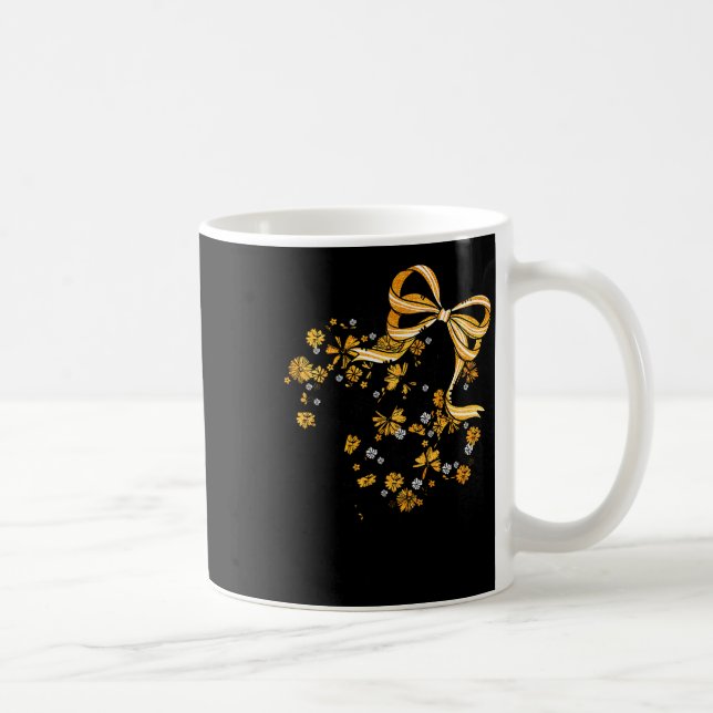Game Day Football Season Football Mama Girl Black  Coffee Mug (Right)