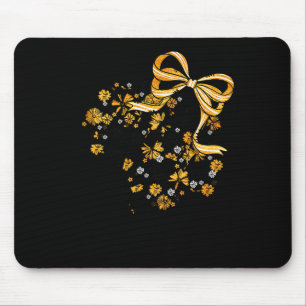 Game Day Football Season Football Mama Girl Black Mouse Mat