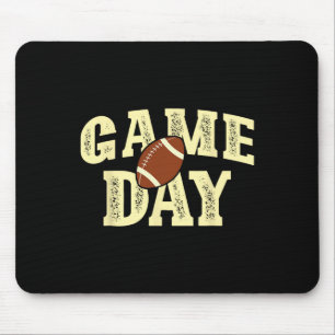Game Day Football Team Sports Vintage Mouse Mat