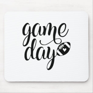 Game Day Footbyll Fall Sports Mouse Mat