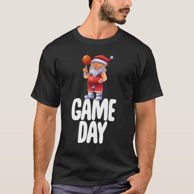 Game Day Gnome  Football Game Celebration Women T-Shirt (Front)