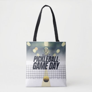Game Day Pickleball Shoulder Tote Bag | Minimal Sp