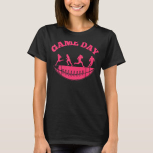 Game Day Play Football Pink Men Women Kids Boys G T-Shirt