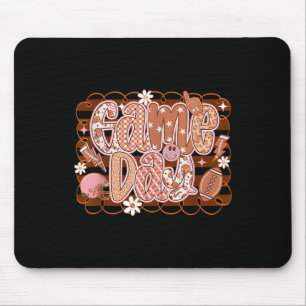Game Day Pumpkin Football Fall Season Pumpkin Mouse Mat