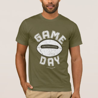 Game Day Screwball Graphics Football T-Shirt
