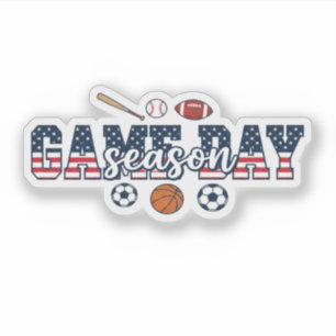 Game Day Season Patriotic Multi Sports Fan Gift