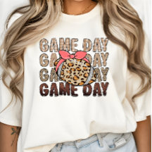 Game Day Shirt Football Mama Tee Cheer Mum Tee