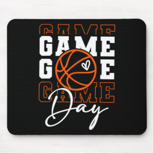 Game Day Sketll Shirt Wineb For Boy Girl Sketll Mo Mouse Mat