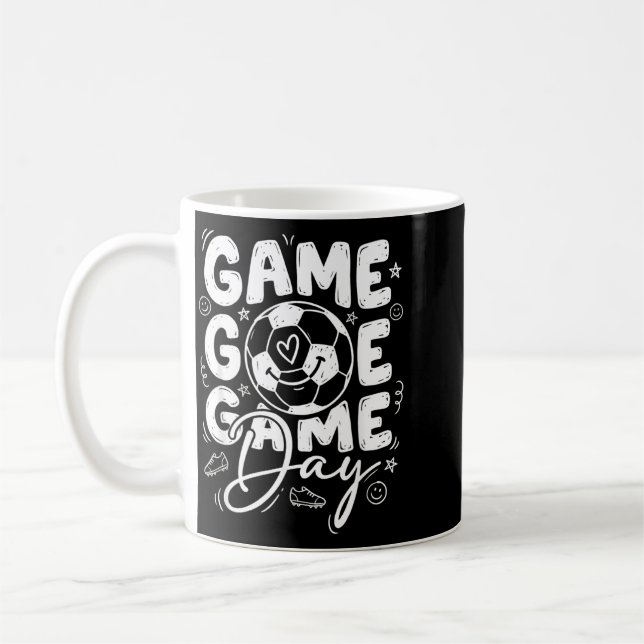 Game Day Soccer Coffee Mug (Left)