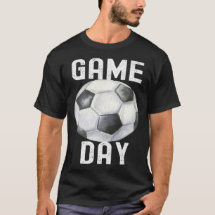 Game Day Soccer Football  Quotes Costume Family T-Shirt