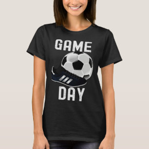 Game Day Soccer Football  Quotes Outfit Family T-Shirt