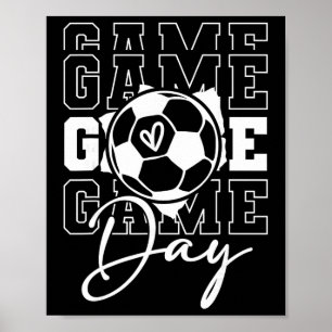 Game Day Soccer  Poster