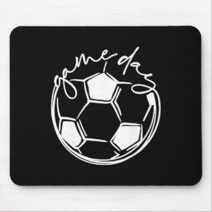 Game Day Sports Parent Soccer Mum Mouse Mat