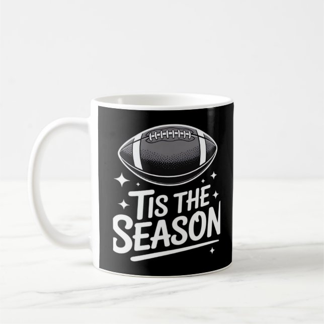 Game Day Support Football Coffee Mug (Left)