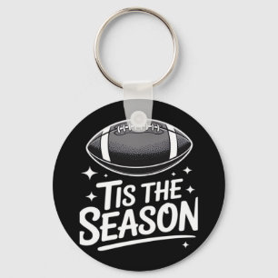 Game Day Support Football Key Ring