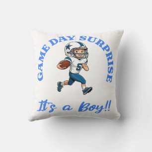 Game Day Surprise for Football Lovers Its a Boy Cushion