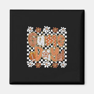Game Day Touchdown American Footll Thanksgiving Wi Magnet