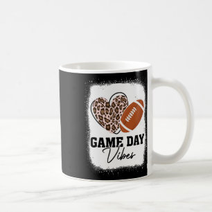 Game Day Vibes - American Football Lover Leopard F Coffee Mug