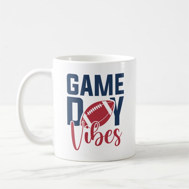 Game Day Vibes Coffee Mug (Left)