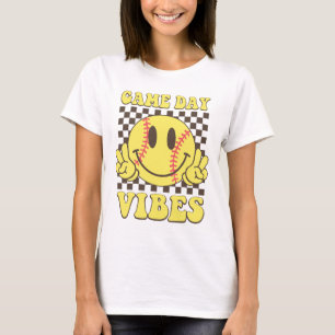 Game Day Vibes Coquette Bow Softll Mama Softll Gir T-Shirt