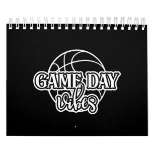 Game Day Vibes Design For Basketball Lovers Calendar