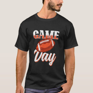 Game Day Vintage  Football T-Shirt