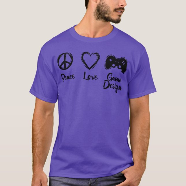 Game Development Love funny T-Shirt (Front)