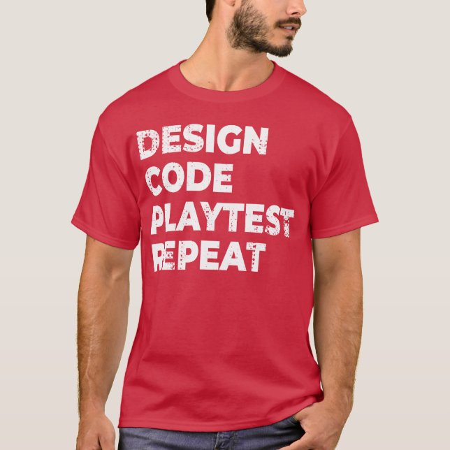 Game Development Progress vintage T-Shirt (Front)