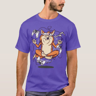 game dog meditating T-Shirt
