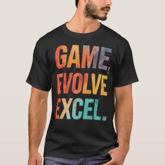 Game Evolve Excel T-Shirt