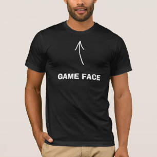 Game Face - Black T-Shirt