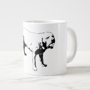 Game Face On Large Coffee Mug