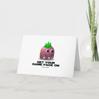 Game Face Punk (Retro Avatar) Card