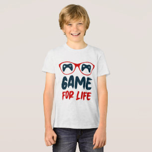 Game for life gaming Tri-Blend shirt