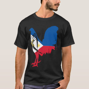 Game fowl Filipino Philippines flag gaff rooster G T-Shirt