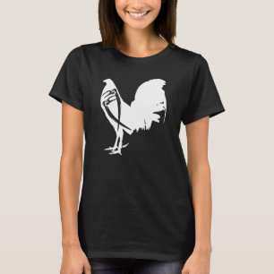 Game Fowl Gallegos Rooster Chicken White soy galle T-Shirt