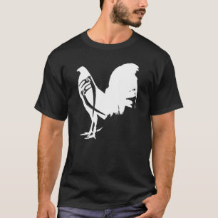 Game Fowl Gallegos Rooster Chicken White soy galle T-Shirt