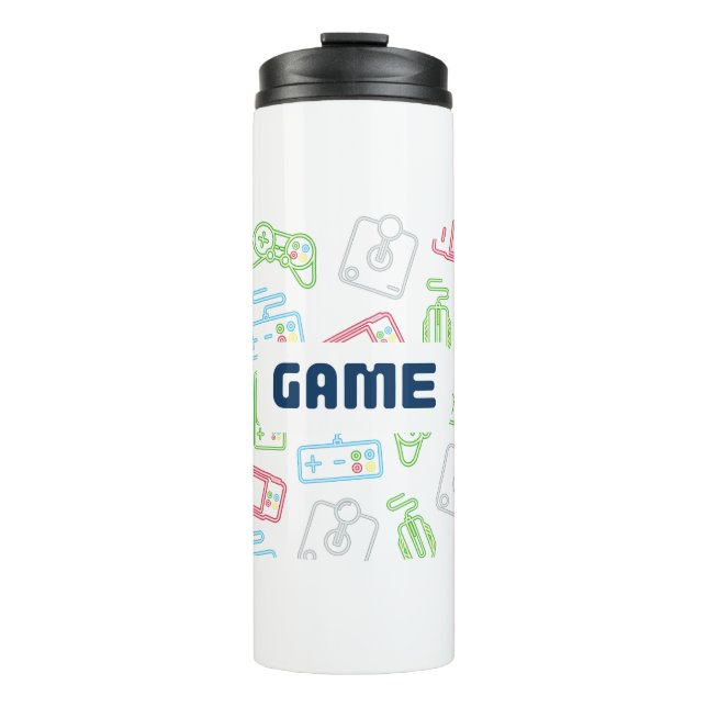 Game! Fun Controller Thermal Tumbler (Front)