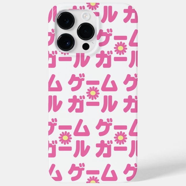 Game Girl ゲームガール Japanese Katakana Language Case-Mate iPhone Case (Back)