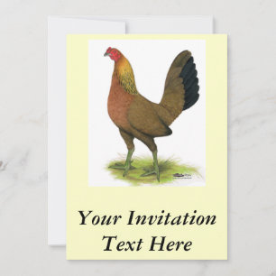 Game Hen:  Pea-combed Invitation
