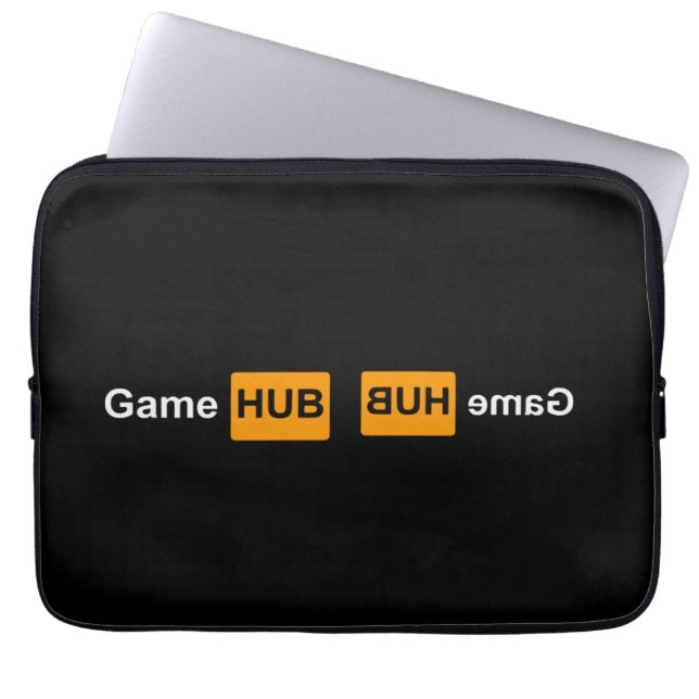 Game Hub Laptop Sleeve (Front)
