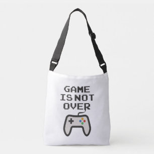 Game is not over crossbody bag