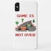 Game is not over Pixelated Video Game