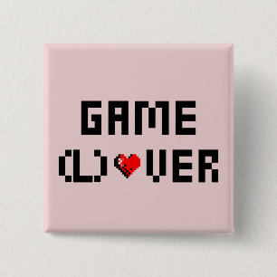 Game (L)Over 15 Cm Square Badge