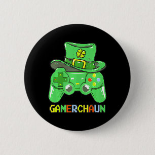 Game Leprechaun Costume St. Patrick's Day 6 Cm Round Badge