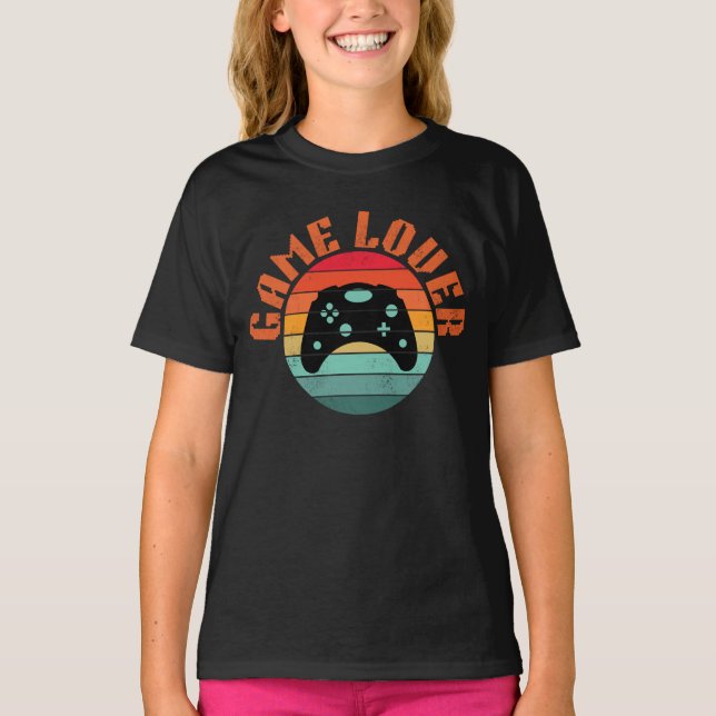 GAME LOVER GAMING CONTROLLER T-Shirt (Front)